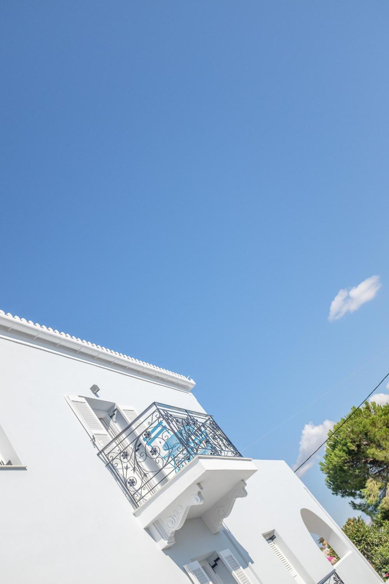 Oltremare Inn Spetses Town Bagian luar foto